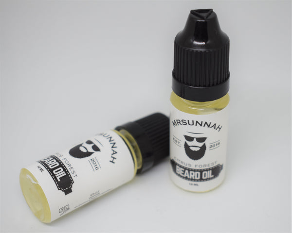 Citrus Forest Beard Oil Beard Oil 10ml Mr Sunnah Mrsunnah